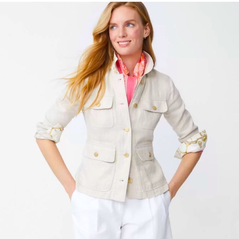 J. McLaughlin Willow Linen Jacket